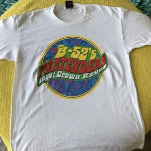 1998 B52s and the Pretenders. NEW concert tee